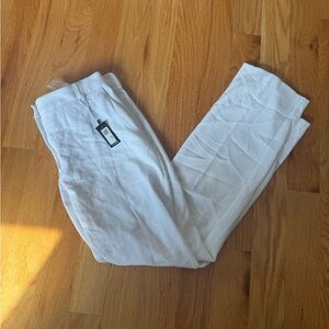 Express Women's White Flare Pants